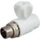 ППР Кран шаровый  25х3/4 для радиатора прямой Valfex