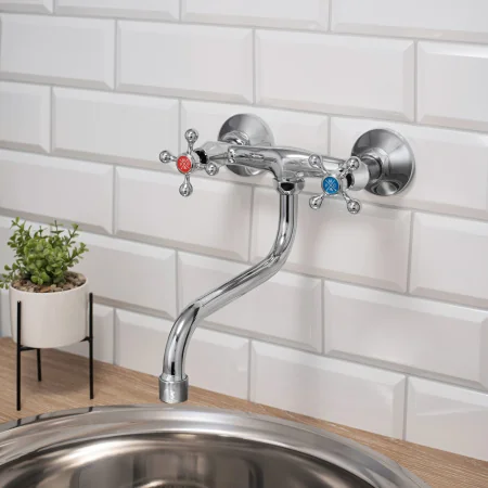 Смеситель кухня от стены SL71-361 РМС (59)*