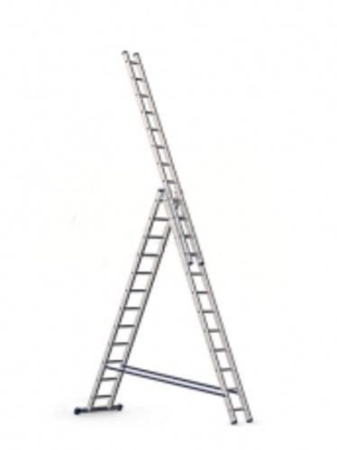 Лестница 3-х секц.алюмин. 2,82м 3х10 5310 Alumet